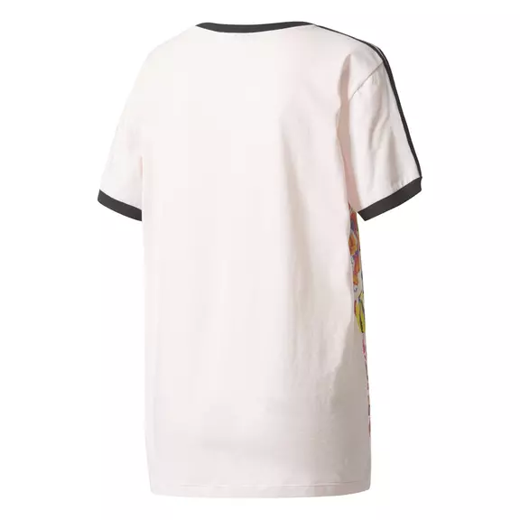 Adidas Originals The Farm 3 Stripes Tee W "Floralita" (halo pink)