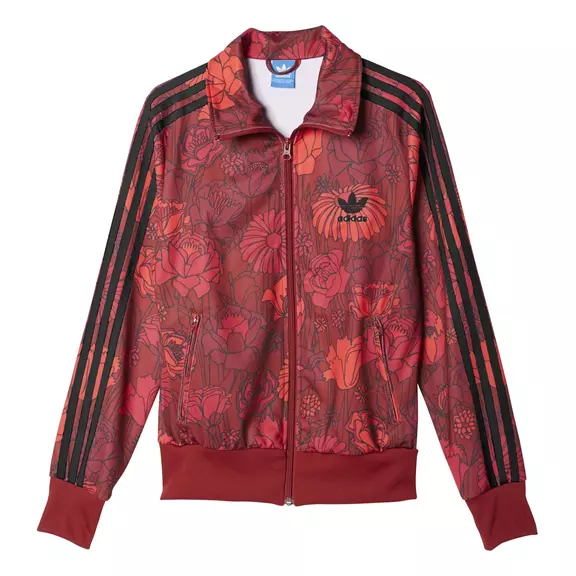 Adidas Originals W Firebird TT "Floral Print" (rust red/black)