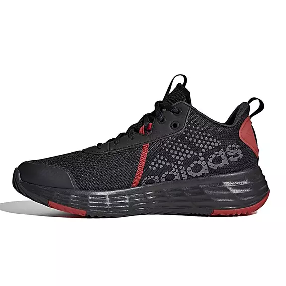 Adidas Ownthegame 2.0 K "Black White and Red"