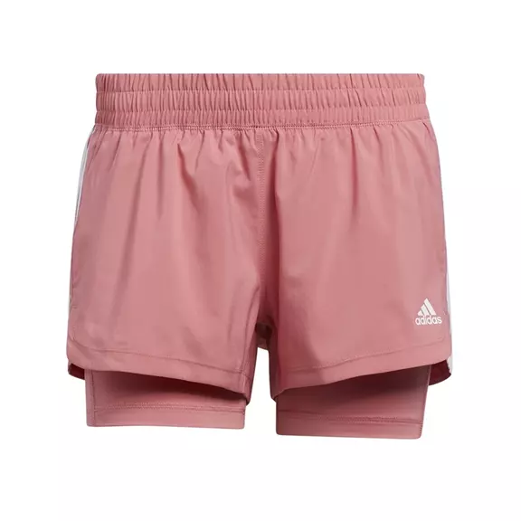 Adidas Pacer 3-Stripes Woven 2 In 1 Shorts