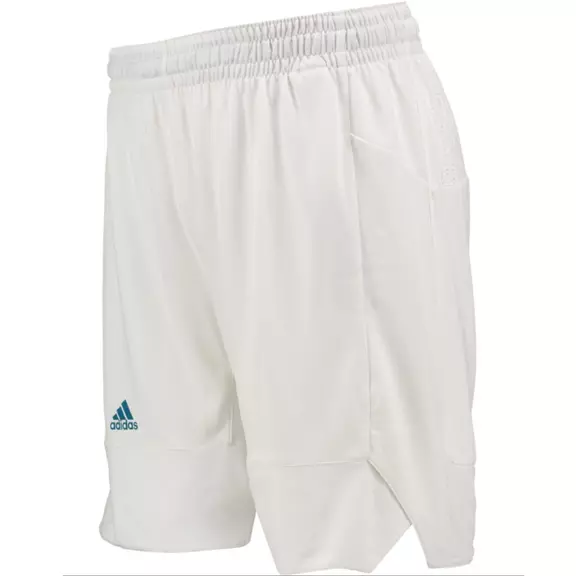 Adidas Short Real Madrid Baloncesto 2017-18 (blanco/azul)