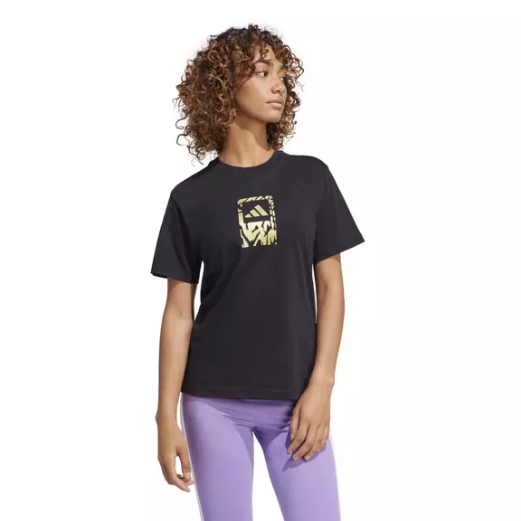 Adidas TECH METALLIC GRAPHIC T-SHIRT 2"BLACK"