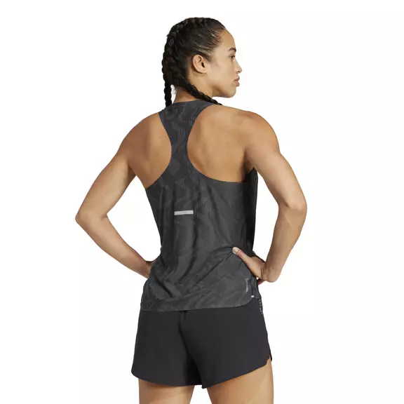 Adidas Ultimate Running Engineered Tank Climacool+"BLACK"