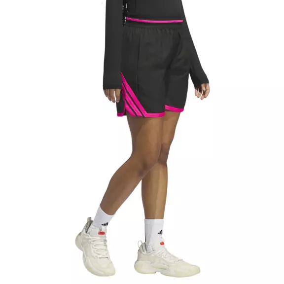 Adidas Wmns Basketball Crazylite Short "Black/Shock Pink"