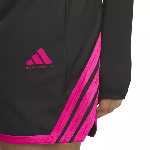 Adidas Wmns Basketball Crazylite Short "Black/Shock Pink"