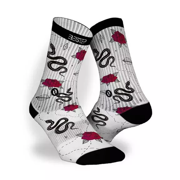 Calcetines Bestep White Poison
