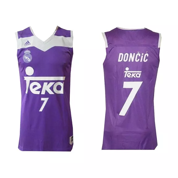 Camiseta Réplica Luka Doncic #7# R. Madrid 2016/17 (vioray)