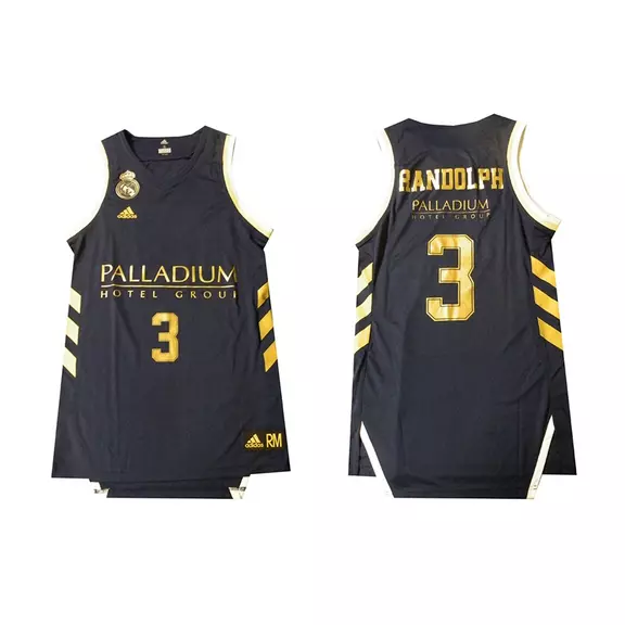 Camiseta Réplica Adulto RANDOLPH #3# Real Madrid Basket (2ª equipación)