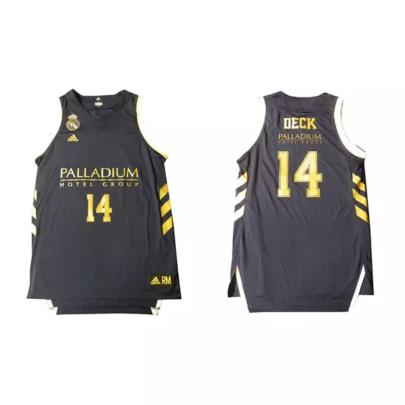 Camiseta Réplica Adulto DECK #14# Real Madrid Basket (2ª equipación)
