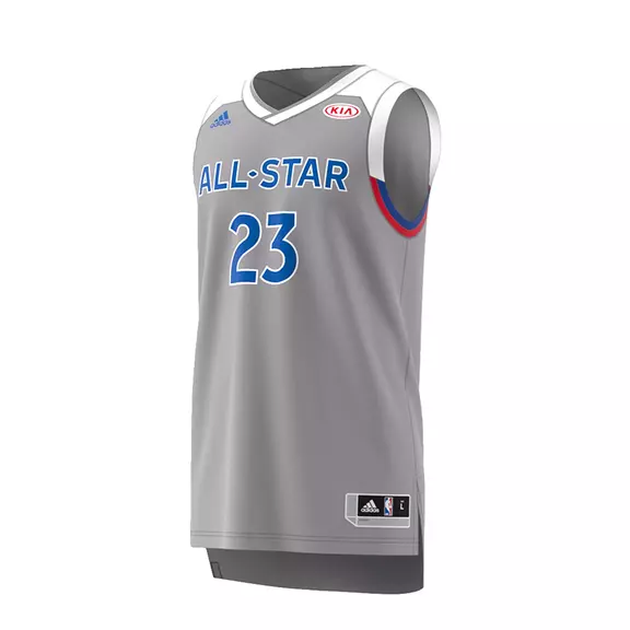 Camiseta Réplica Lebron James #23# All Star 2017 New Orleans
