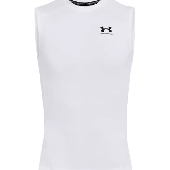Camiseta sin mangas HG Armour Comp "White"