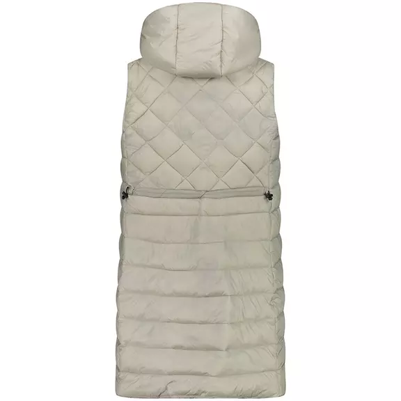 Campagnolo Long Hooded Vest with Diamond Quilting