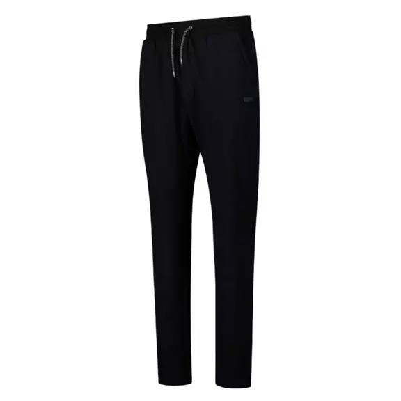 Campagnolo Men's joggers in stretch french terry "Black" (Comfort Fit)