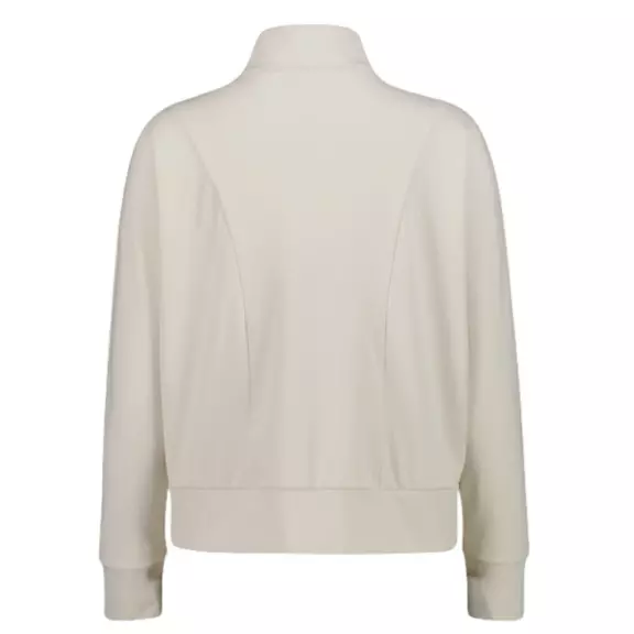 Campagnolo Zip-up Sweatshirt with High Neck "Avorio"