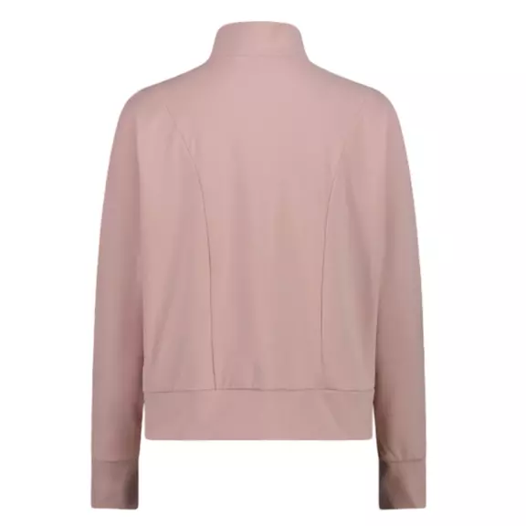 Campagnolo Zip-up Sweatshirt with High Neck "Romantic Rose"