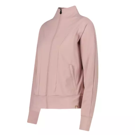 Campagnolo Zip-up Sweatshirt with High Neck "Romantic Rose"