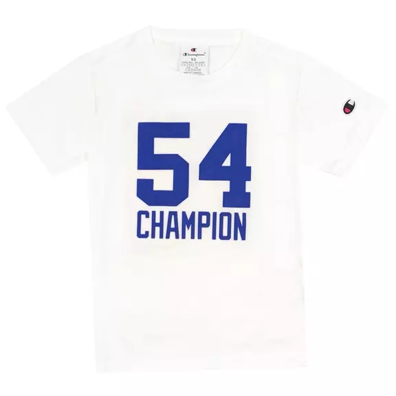 Champion Basketball Kids Sport Lifestyle Big Braphic Mesh Tee "White"
