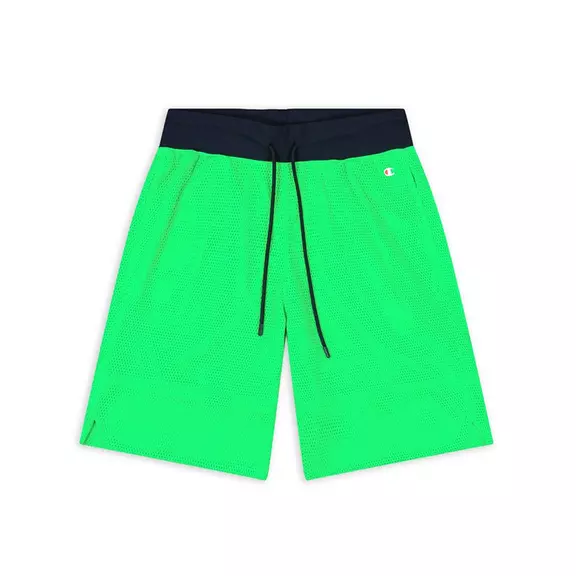 Champion Basketball Legacy Spray Neon Mesh Short "Lime Green Flour"