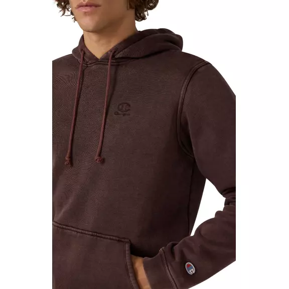 Champion Men’s Washed Fleece Hoodie Icons "Brown"