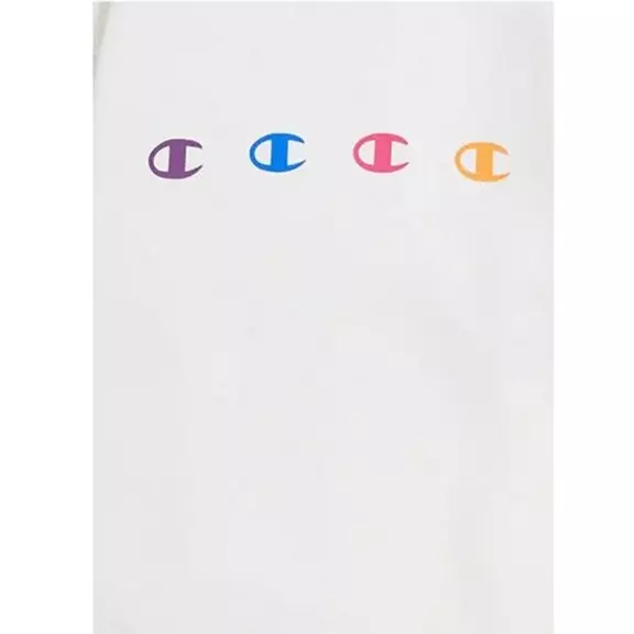 Champion Girl Crewneck Sweatshirt "White"