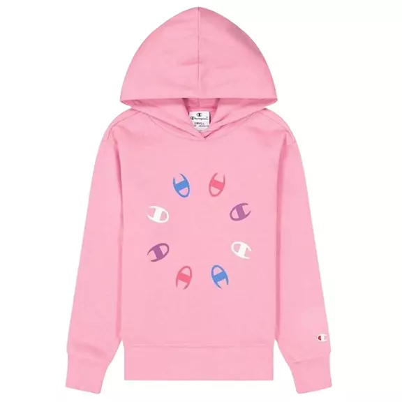 Champion Girl Hooded Sweatshirt "Pink"