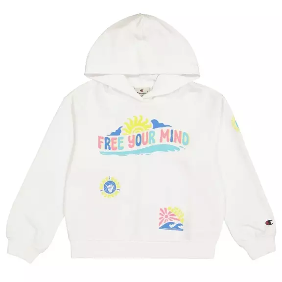 Champion Girls Hooded Sweatshirt "White"