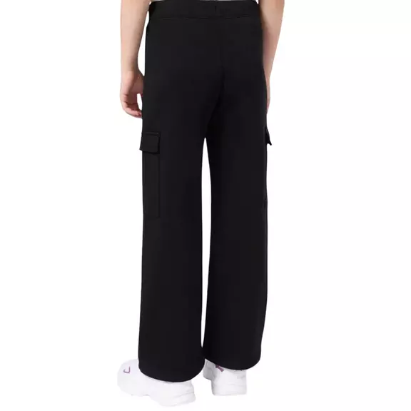 Champion Girls Icons Cargo Straight Hem Pants Comfort Fit "Black"