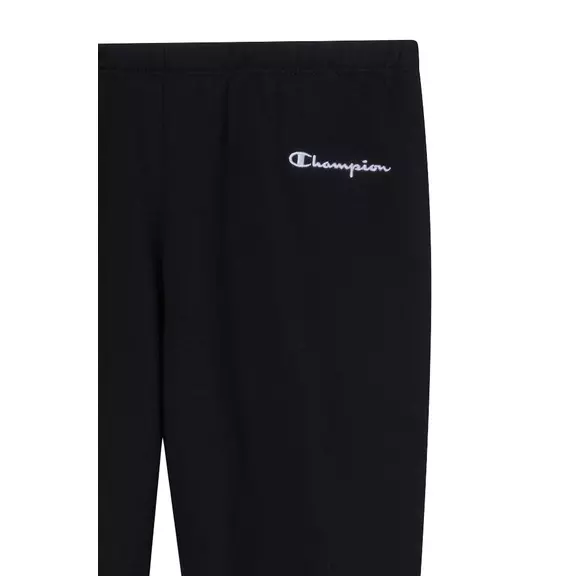 Champion Girls Light Stretch Fleece Leggings Icons "Black"