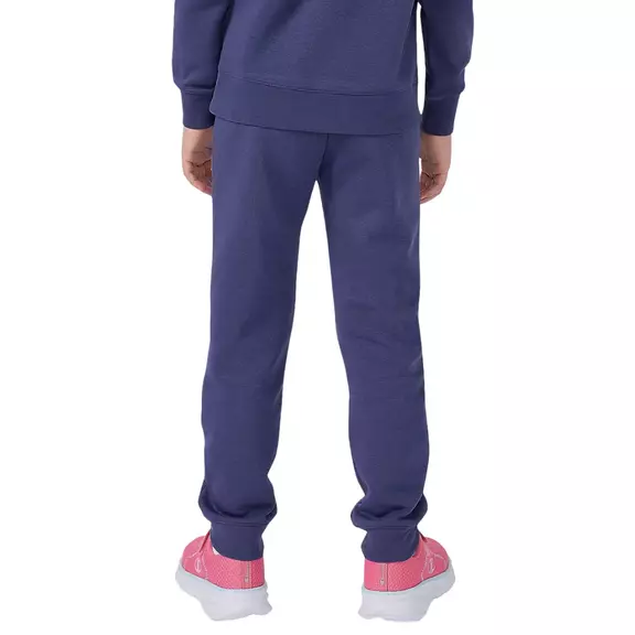 Champion Girls Rib Cuff Fleece Joggers Icons "Denim Blue"