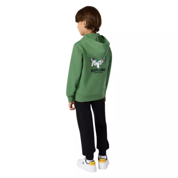 Champion Kids Hooded Fleece Sweatsuit "Olive Green"