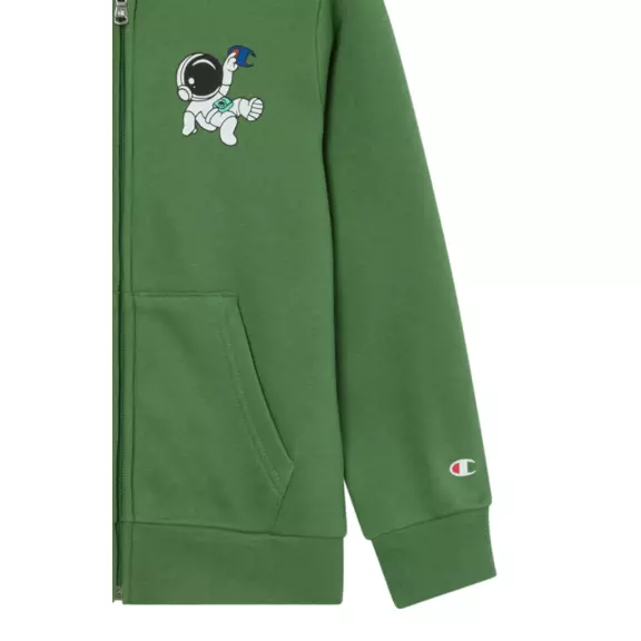 Champion Kids Hooded Fleece Sweatsuit "Olive Green"