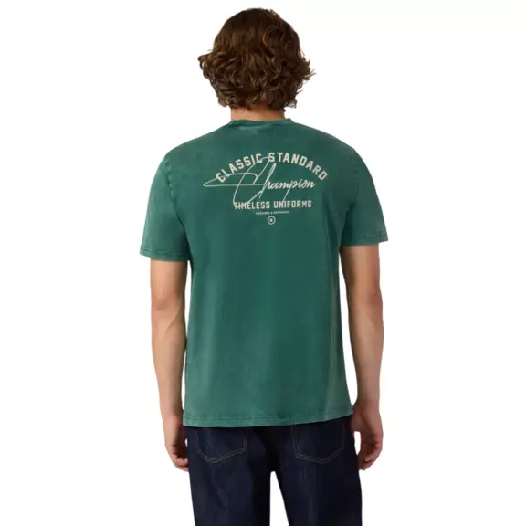 Camiseta Champion Icon Men’s Washed Crewneck T-Shirt "Forest Green"