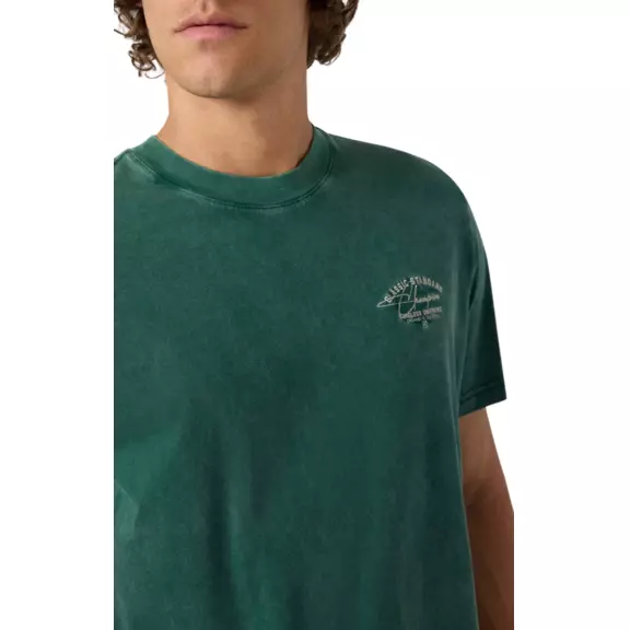 Camiseta Champion Icon Men’s Washed Crewneck T-Shirt "Forest Green"