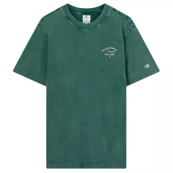 Camiseta Champion Icon Men’s Washed Crewneck T-Shirt "Forest Green"