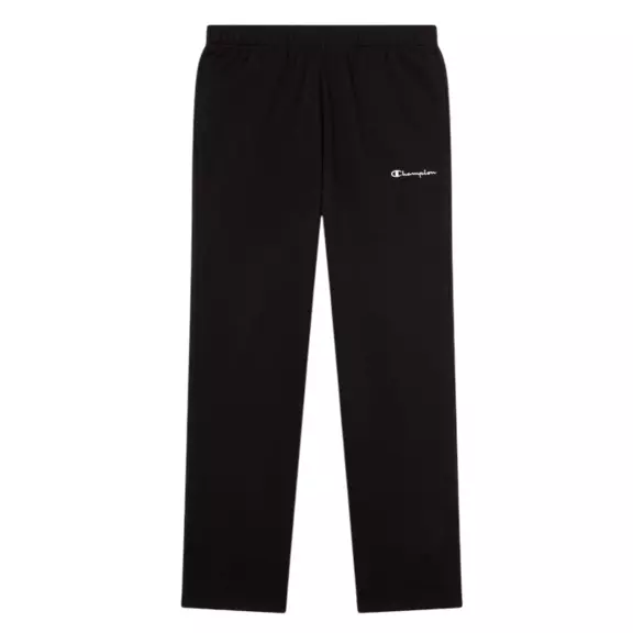Pantalón con Dobladillo Recto Champion Icons Men’s Straight Hem Fleece "Black"