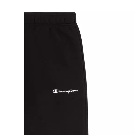 Pantalón con Dobladillo Recto Champion Icons Men’s Straight Hem Fleece "Black"