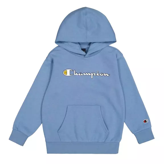 Champion Kids Graphic Fleece Hoodie "Teal Blue"