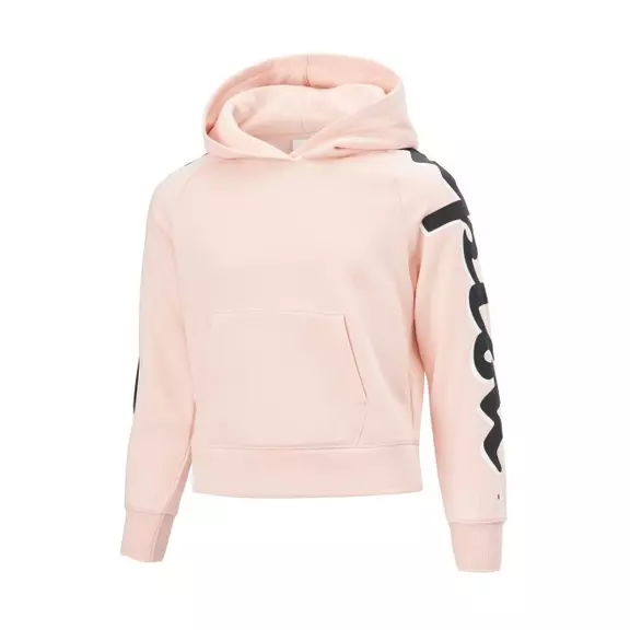 Champion Girls Legacy Logo Hooded Sweatshirt "Rose Tane"