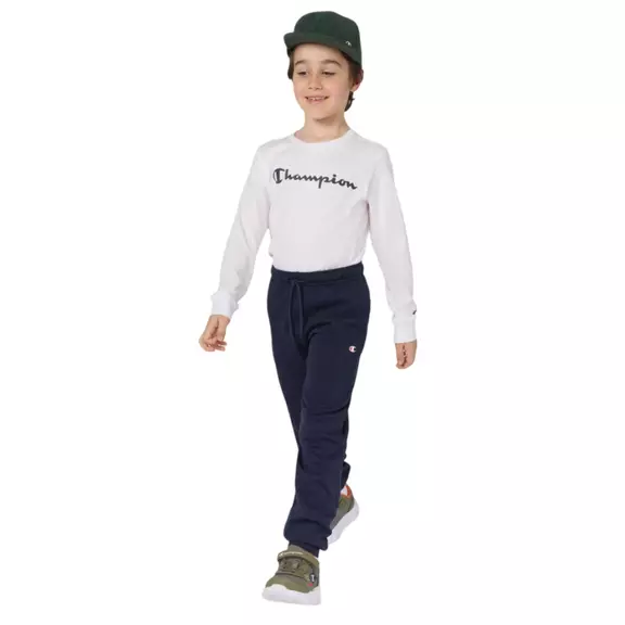 Champion Kids Rib Cuff Fleece Pants Icons "Navy Blue"