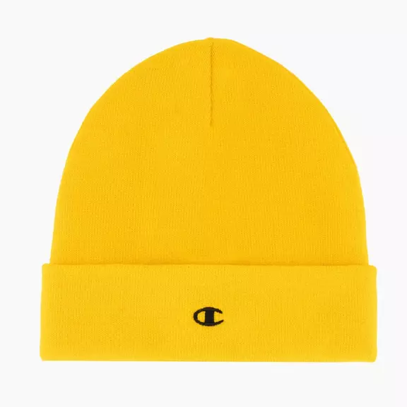 Champion Legacy Embroidery Logo Unisex Beanie "Gold"