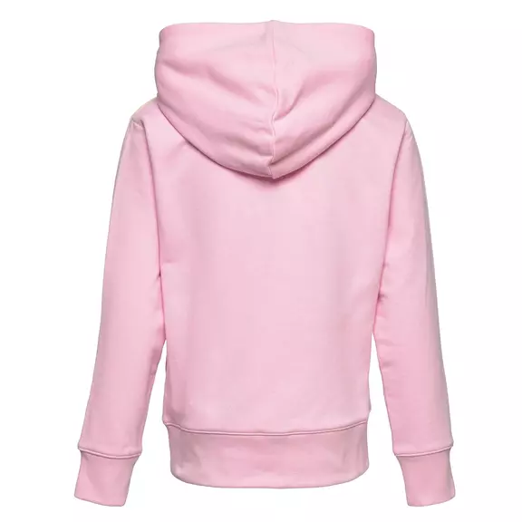Champion Legacy Girls Script Logo Front Hoodie "Pink"