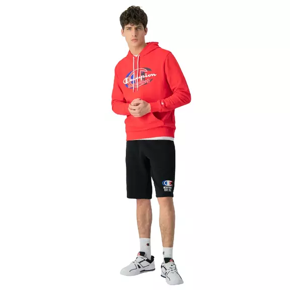 Champion Legacy Large Champion Graphic Hoodie "Red"
