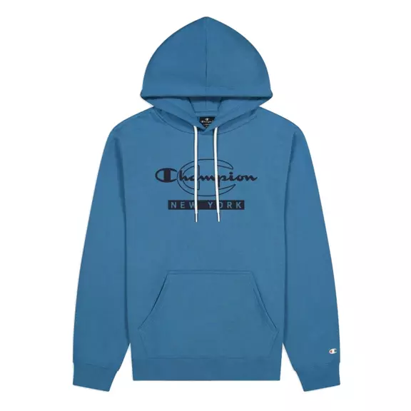 Champion Legacy New York Graphic Print Hoodie "Blue"