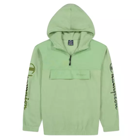 Champion Legacy Outdoor Polar Hooded Half Zip "Forest Green"