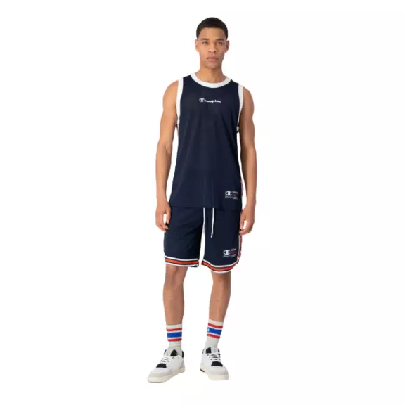 Champion Retro Basketball Mesh Shorts "Blue Navy"