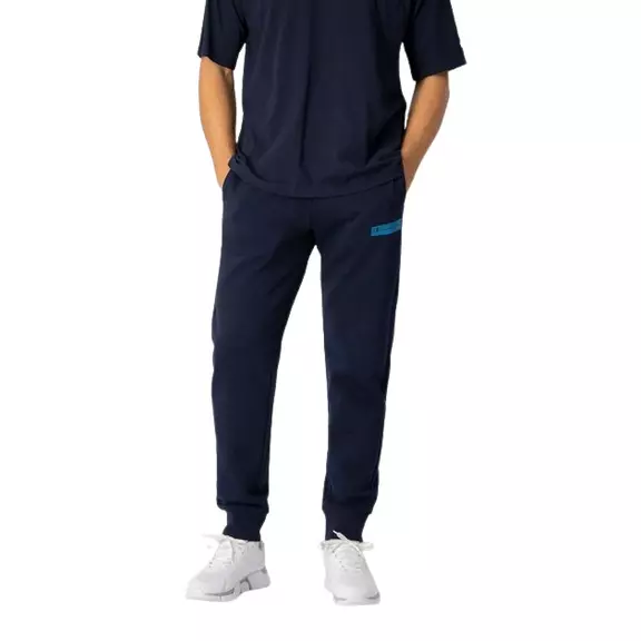 Champion Legacy Rib Cuff Logo Pants "Navy"