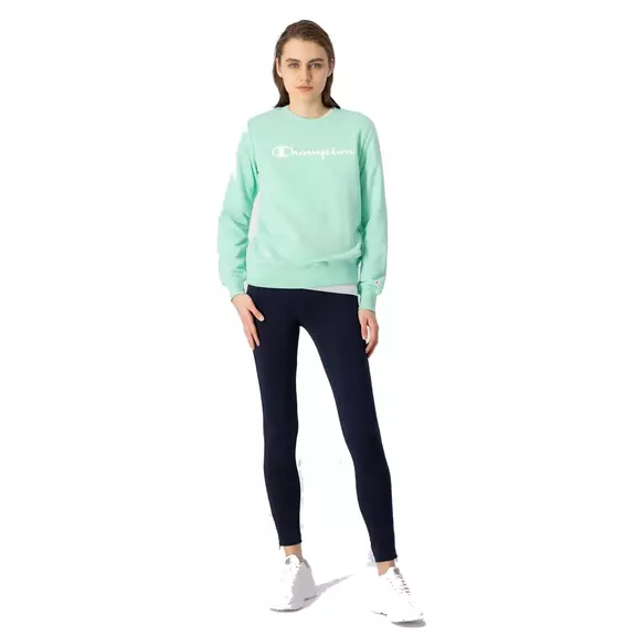 Champion Legacy Wm´s Front Script Logo Sweatshirt "Lime Green"