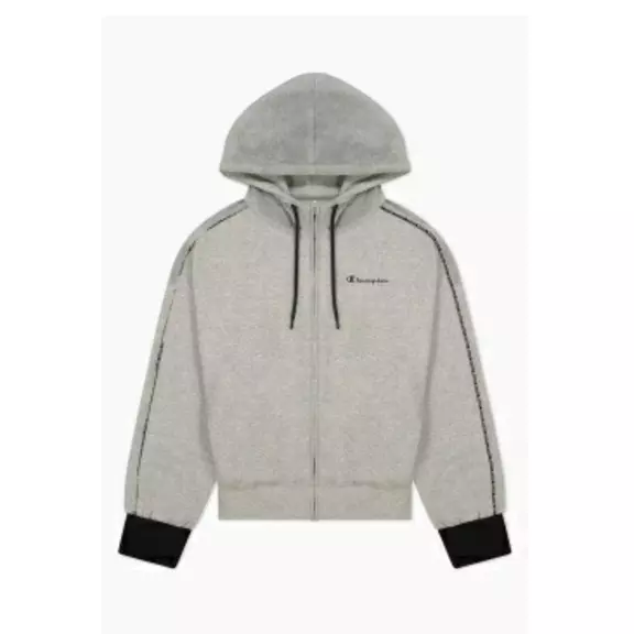 Champion Legacy Wmns Sport Hooded full zip Sweatshirt "Grey"