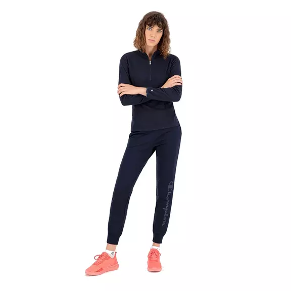 Champion Legacy Wn´s Script Big Logo Ribbed Cuff Pants "Navy"