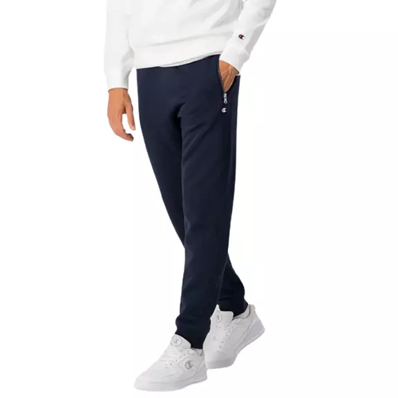Champion Legacy Zipped Pocket Fleece Cuffed Joggers "Navy"